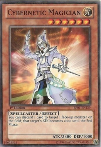 Cybernetic Magician [BP01-EN139] Starfoil Rare | North Game Den