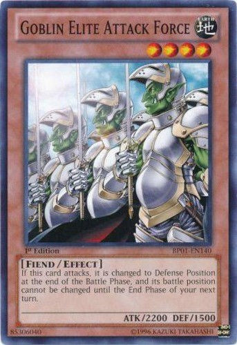 Goblin Elite Attack Force [BP01-EN140] Starfoil Rare | North Game Den