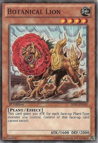 Botanical Lion [BP01-EN145] Starfoil Rare | North Game Den