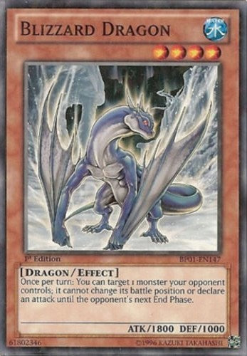 Blizzard Dragon [BP01-EN147] Starfoil Rare | North Game Den