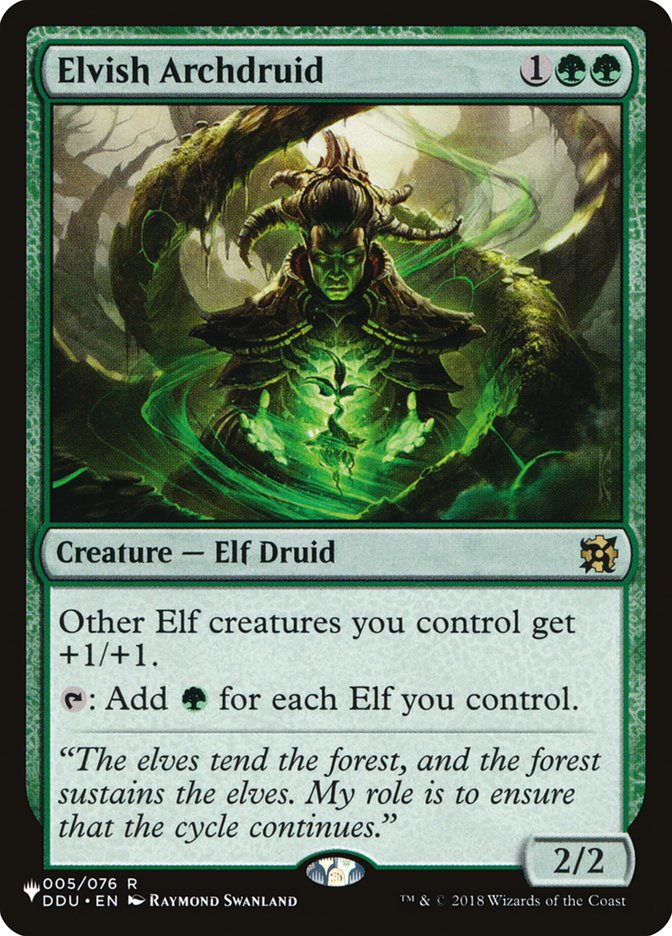 Elvish Archdruid [The List] | North Game Den