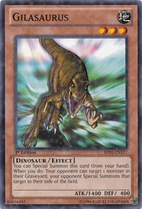 Gilasaurus [BP01-EN177] Starfoil Rare | North Game Den