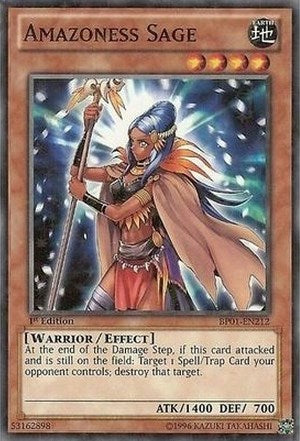 Amazoness Sage [BP01-EN212] Starfoil Rare | North Game Den