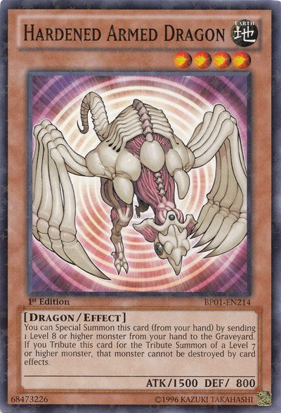 Hardened Armed Dragon [BP01-EN214] Starfoil Rare | North Game Den