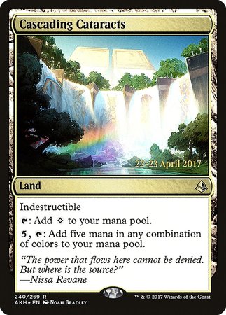 Cascading Cataracts [Amonkhet Promos] | North Game Den