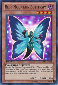 Blue Mountain Butterspy [NUMH-EN012] Super Rare | North Game Den