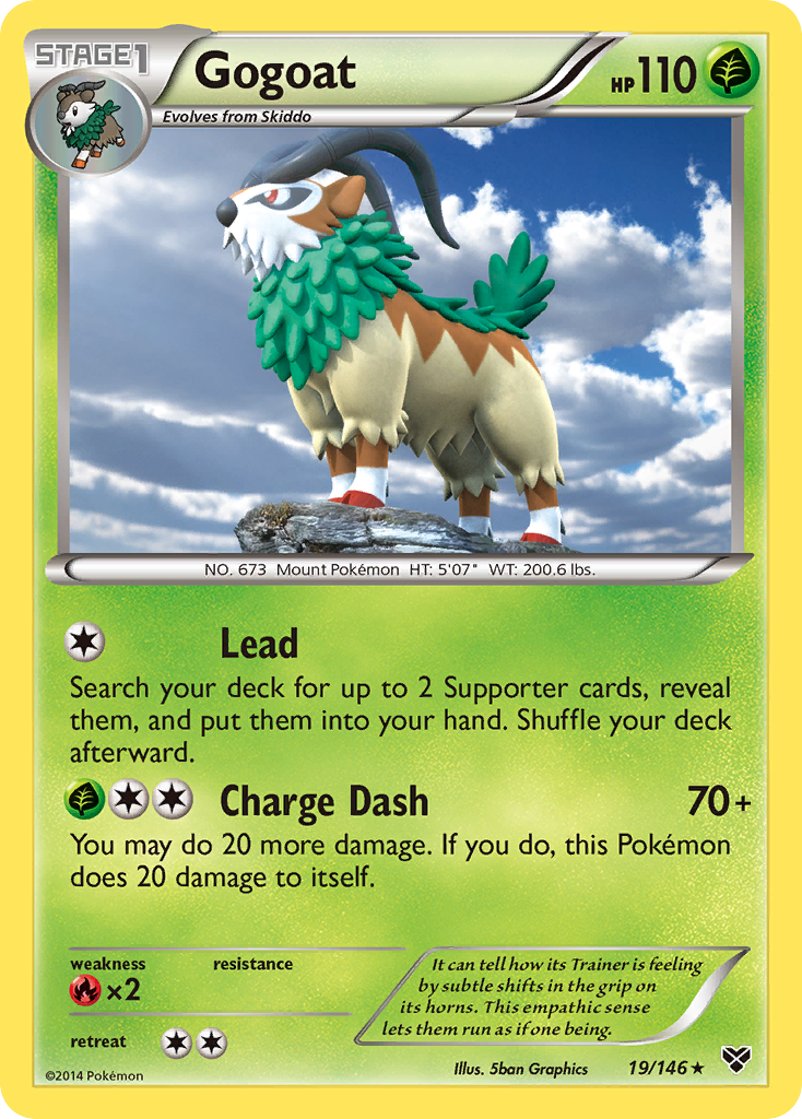 Gogoat (19/146) [XY: Base Set] | North Game Den