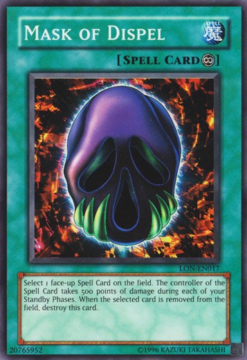 Mask of Dispel [LON-EN017] Super Rare | North Game Den