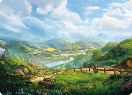 Plains Art Card [The Lord of the Rings: Tales of Middle-earth Art Series] | North Game Den