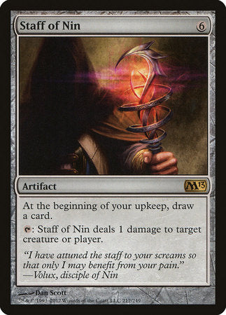 Staff of Nin [Magic 2013] | North Game Den