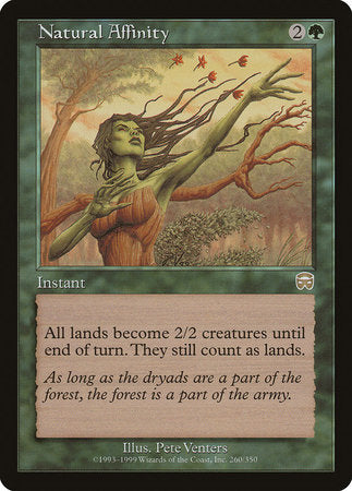 Natural Affinity [Mercadian Masques] | North Game Den