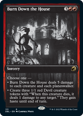 Burn Down the House [Innistrad: Double Feature] | North Game Den