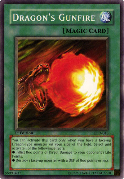 Dragon's Gunfire [LOD-045] Common | North Game Den