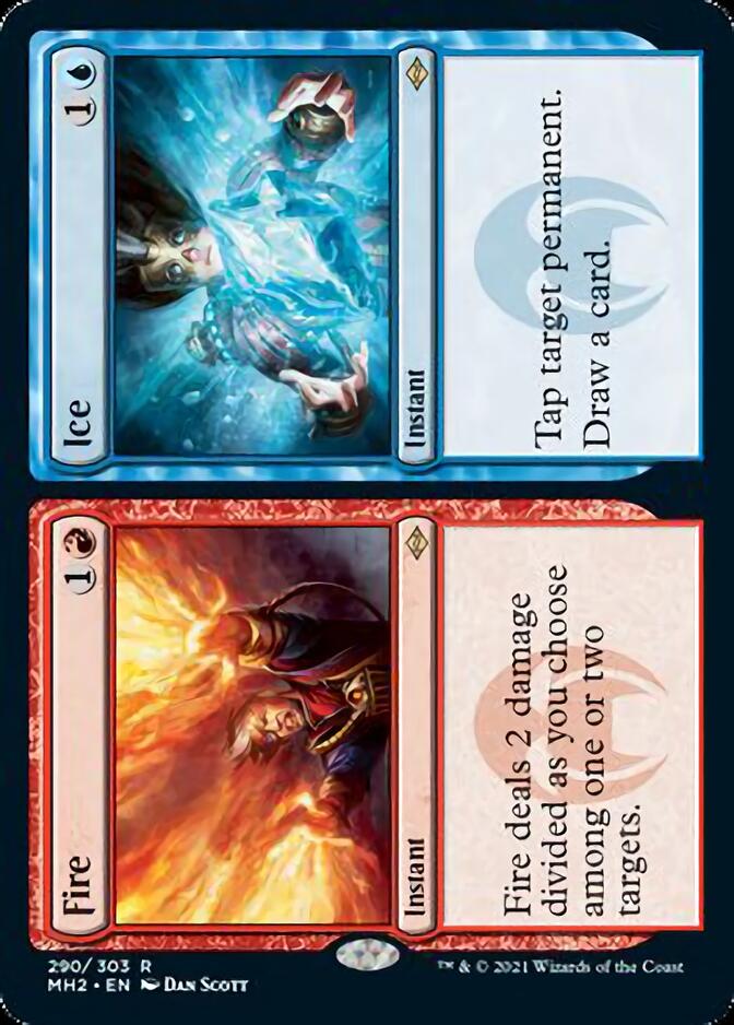 Fire // Ice (Foil Etched) [Modern Horizons 2] | North Game Den