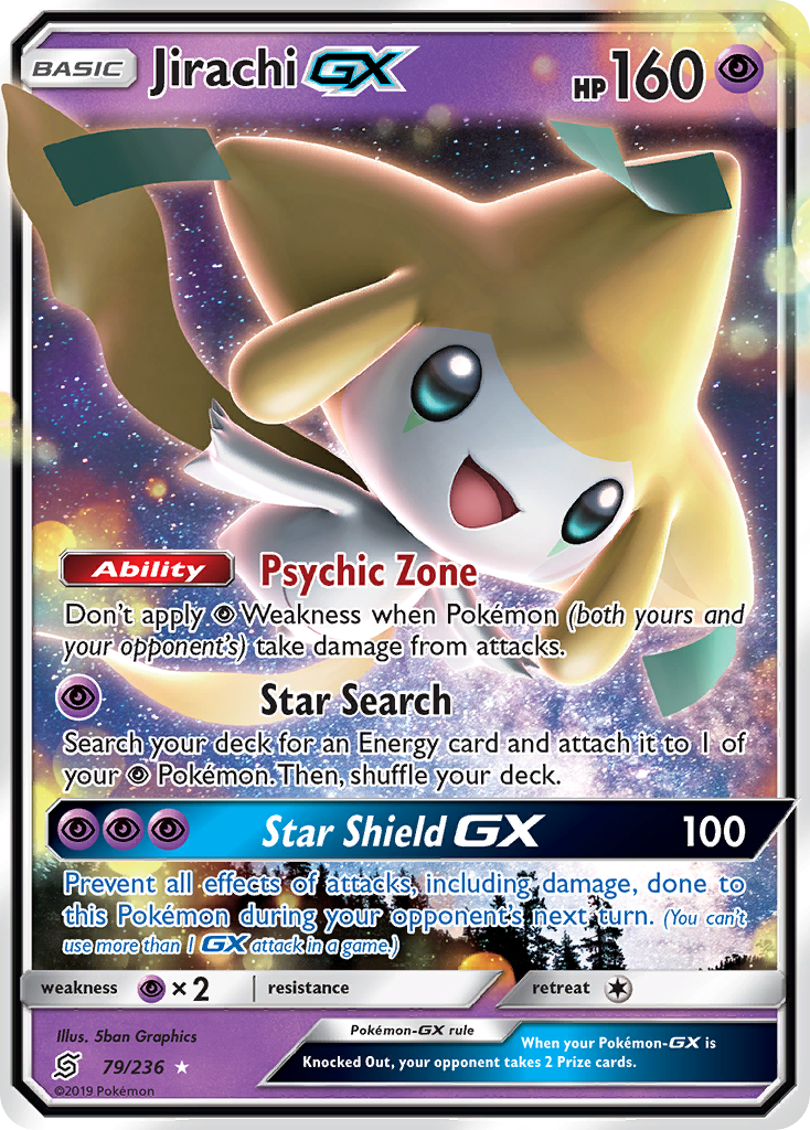 Jirachi GX (79/236) [Sun & Moon: Unified Minds] | North Game Den