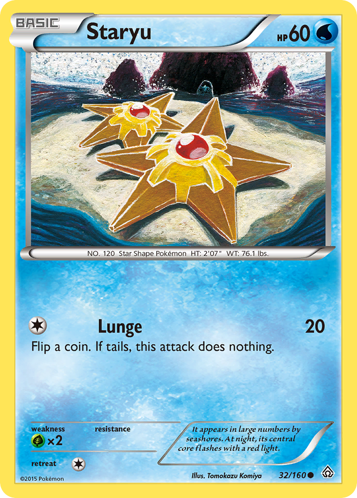 Staryu (32/160) [XY: Primal Clash] | North Game Den