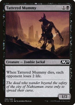 Tattered Mummy [Core Set 2019] | North Game Den