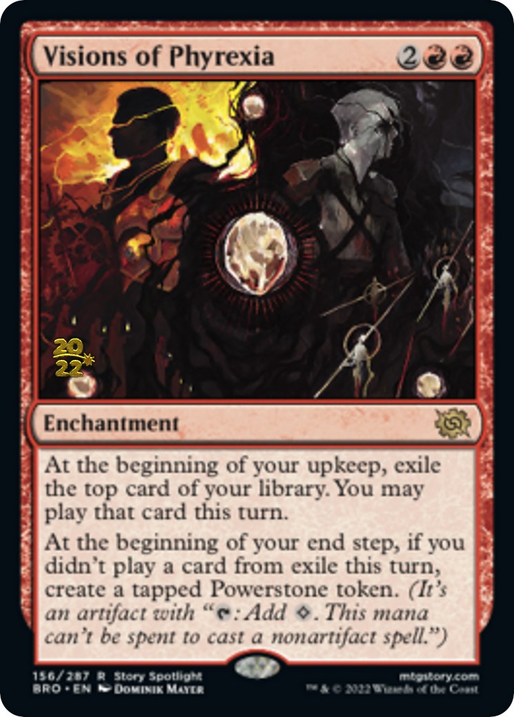 Visions of Phyrexia [The Brothers' War: Prerelease Promos] | North Game Den