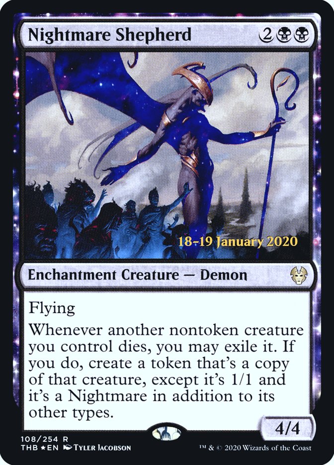 Nightmare Shepherd [Theros Beyond Death Prerelease Promos] | North Game Den