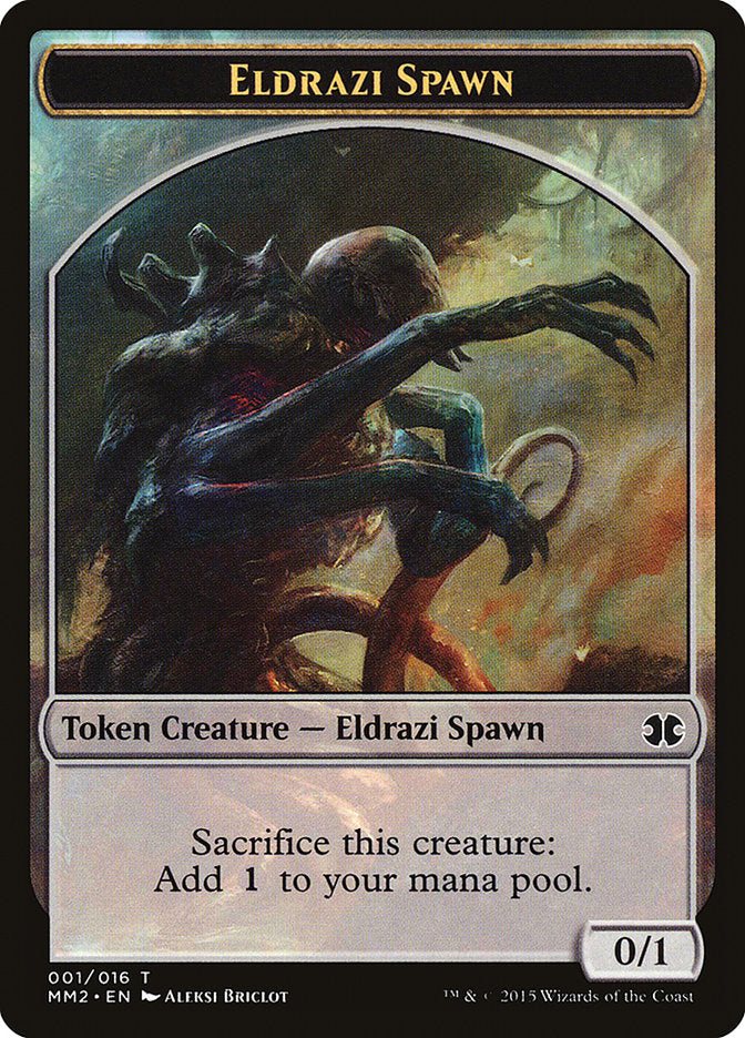 Eldrazi Spawn (001/016) [Modern Masters 2015 Tokens] | North Game Den