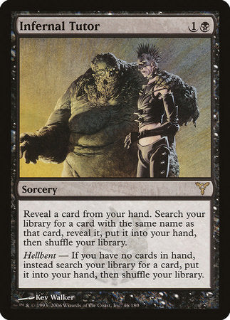 Infernal Tutor [Dissension] | North Game Den