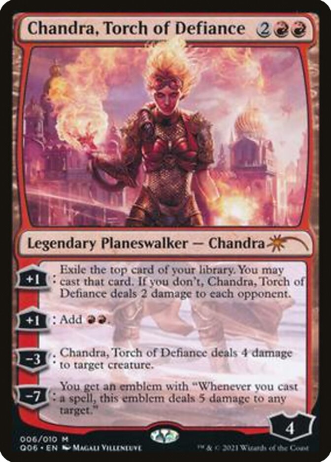 Chandra, Torch of Defiance [Pioneer Challenger Decks 2021] | North Game Den