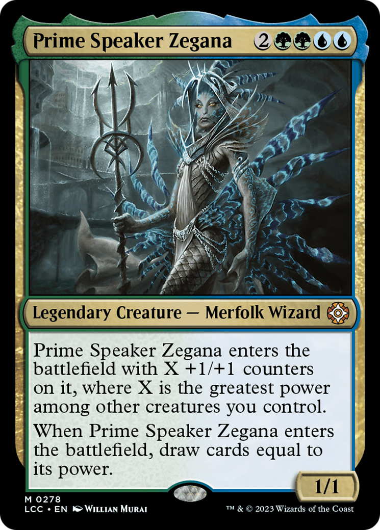 Prime Speaker Zegana [The Lost Caverns of Ixalan Commander] | North Game Den