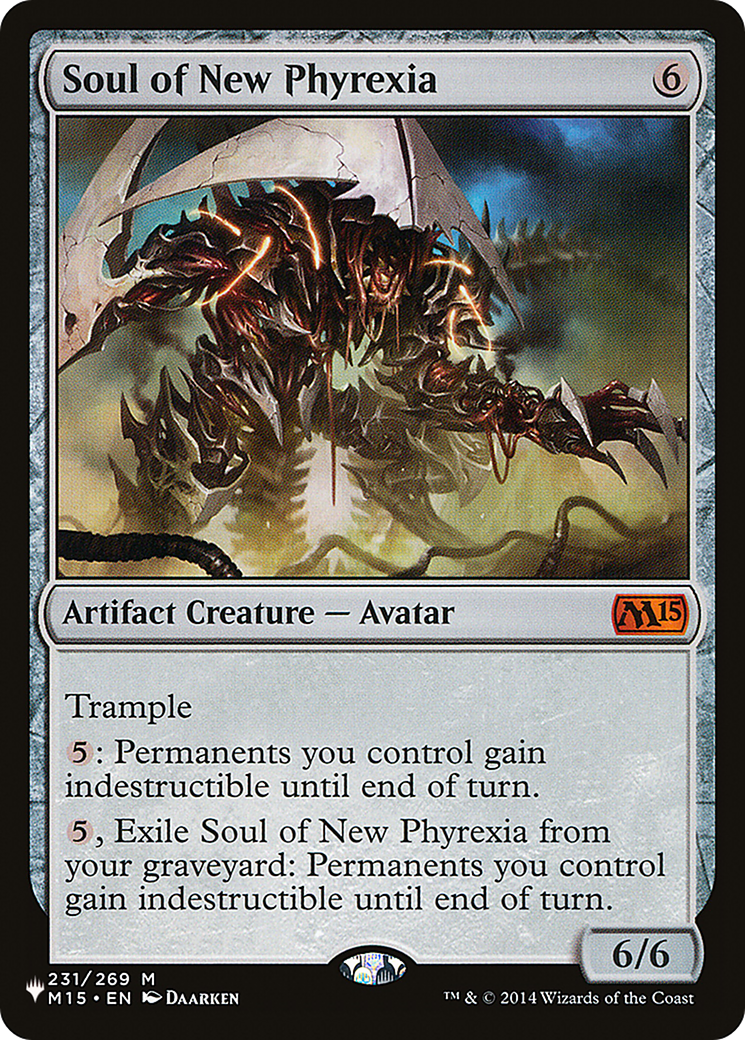 Soul of New Phyrexia [The List] | North Game Den