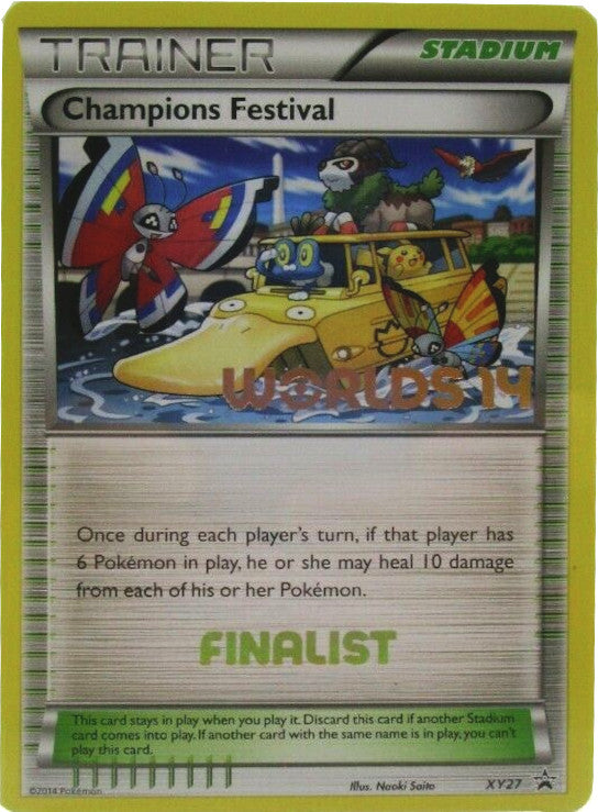 Champions Festival (XY27) (2014 Finalist) [XY: Black Star Promos] | North Game Den