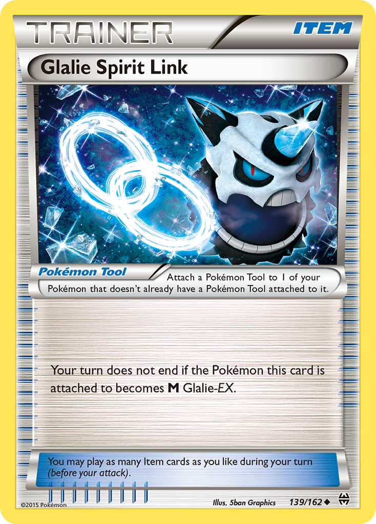 Glalie Spirit Link (139/162) [XY: BREAKthrough] | North Game Den