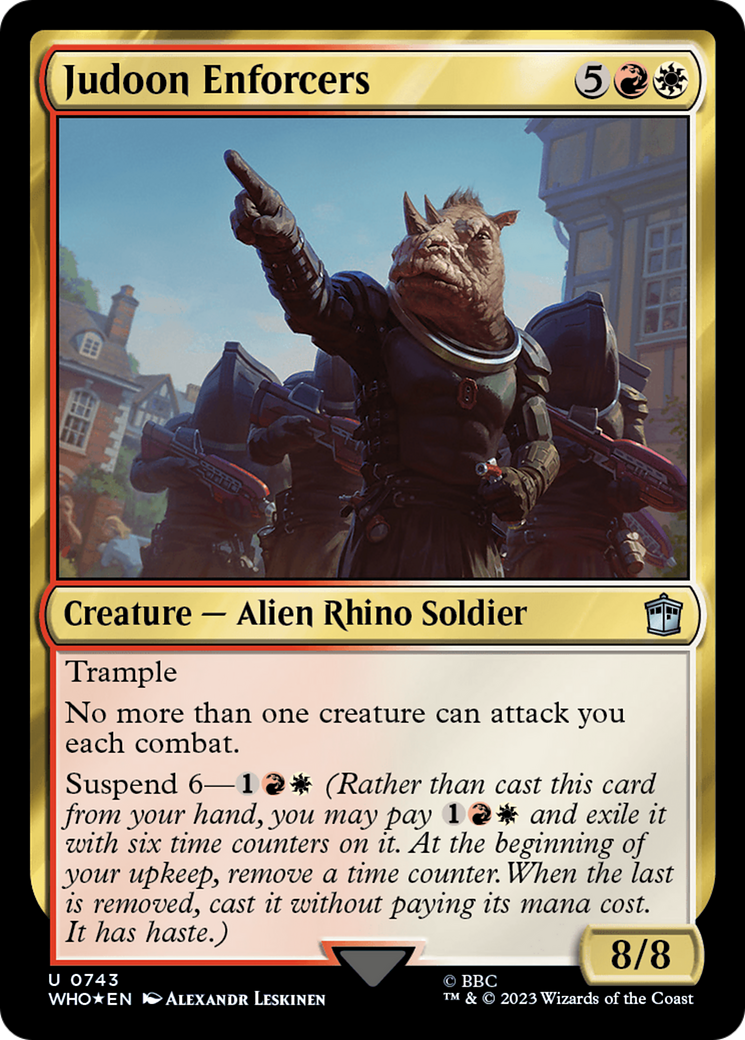 Judoon Enforcers (Surge Foil) [Doctor Who] | North Game Den