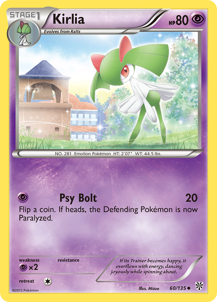 Kirlia (60/135) [Black & White: Plasma Storm] | North Game Den