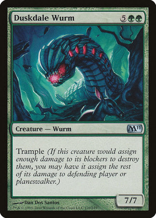 Duskdale Wurm [Magic 2011] | North Game Den