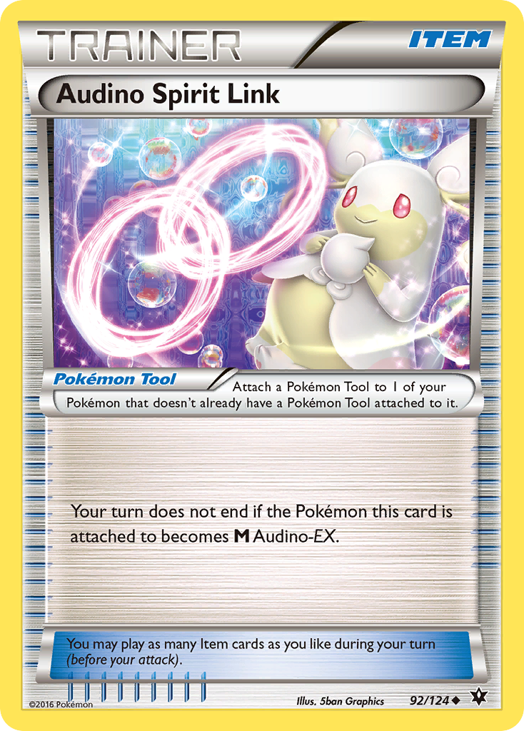 Audino Spirit Link (92/124) [XY: Fates Collide] | North Game Den