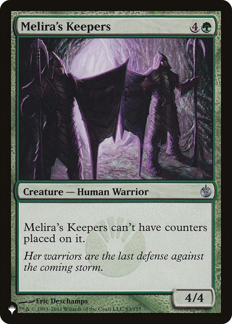 Melira's Keepers [The List] | North Game Den