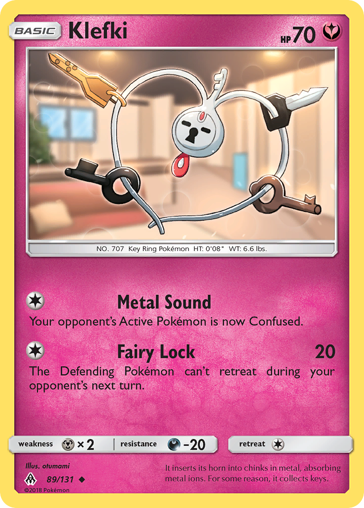 Klefki (89/131) [Sun & Moon: Forbidden Light] | North Game Den