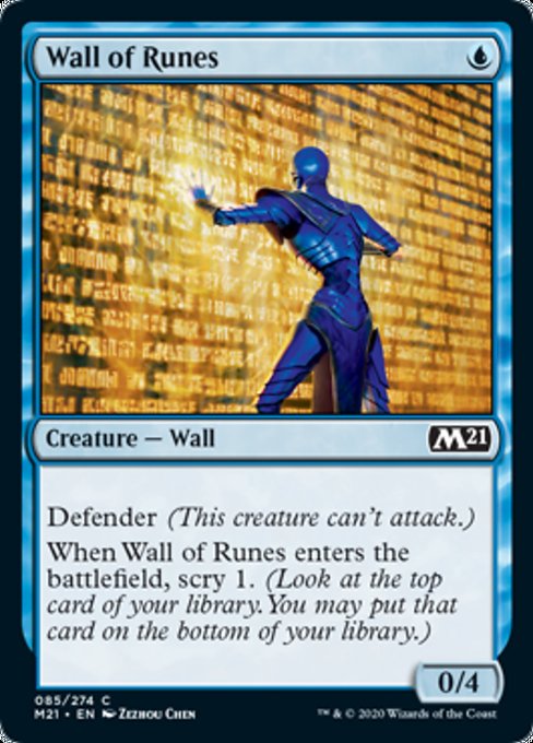 Wall of Runes [Core Set 2021] | North Game Den