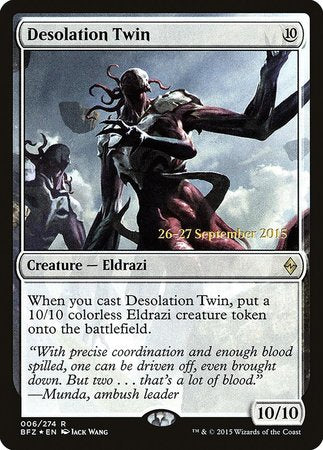 Desolation Twin [Battle for Zendikar Promos] | North Game Den