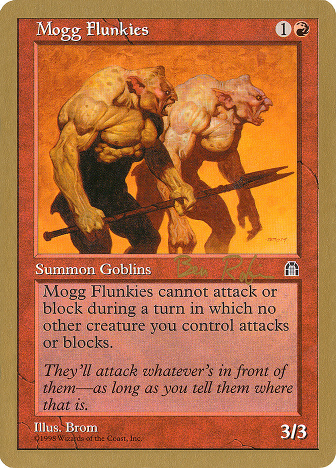 Mogg Flunkies (Ben Rubin) [World Championship Decks 1998] | North Game Den