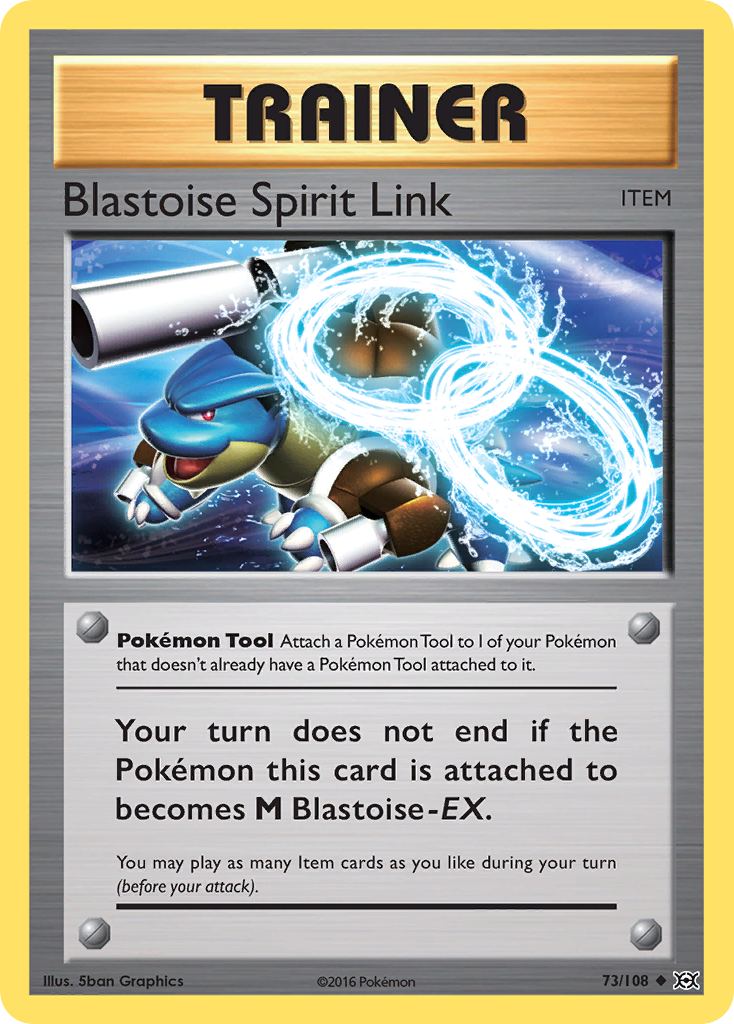 Blastoise Spirit Link (73/108) [XY: Evolutions] | North Game Den