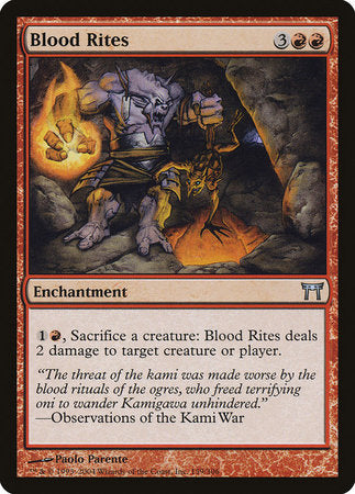 Blood Rites [Champions of Kamigawa] | North Game Den