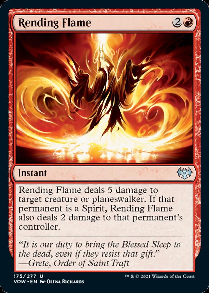 Rending Flame [Innistrad: Crimson Vow] | North Game Den