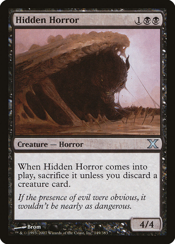 Hidden Horror [Tenth Edition] | North Game Den