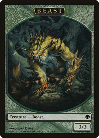 Beast Token [Duel Decks: Heroes vs. Monsters Tokens] | North Game Den