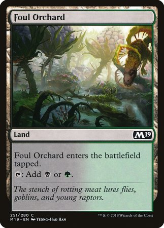 Foul Orchard [Core Set 2019] | North Game Den