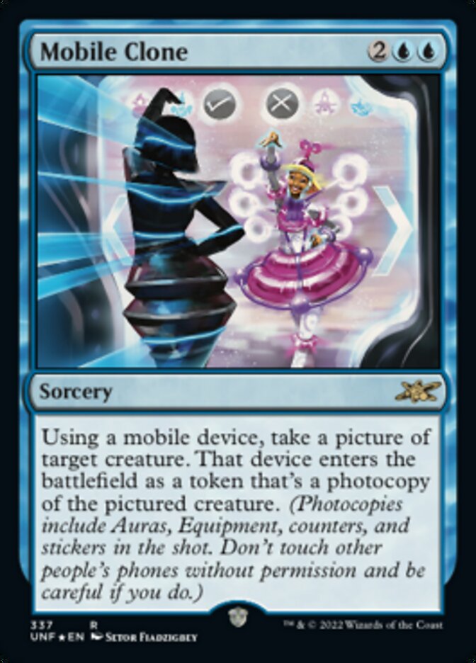 Mobile Clone (Galaxy Foil) [Unfinity] | North Game Den