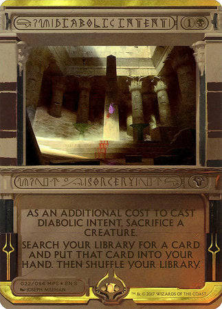 Diabolic Intent [Amonkhet Invocations] | North Game Den