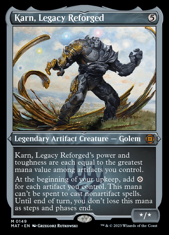 Karn, Legacy Reforged (Foil Etched) [March of the Machine: The Aftermath] | North Game Den