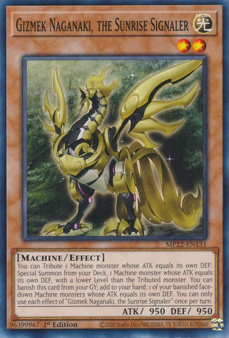 Gizmek Naganaki, the Sunrise Signaler [MP22-EN131] Common | North Game Den