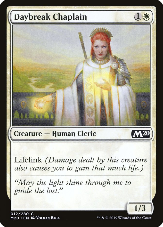 Daybreak Chaplain [Core Set 2020] | North Game Den